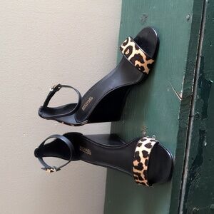 Michael Kors cheetah wedges